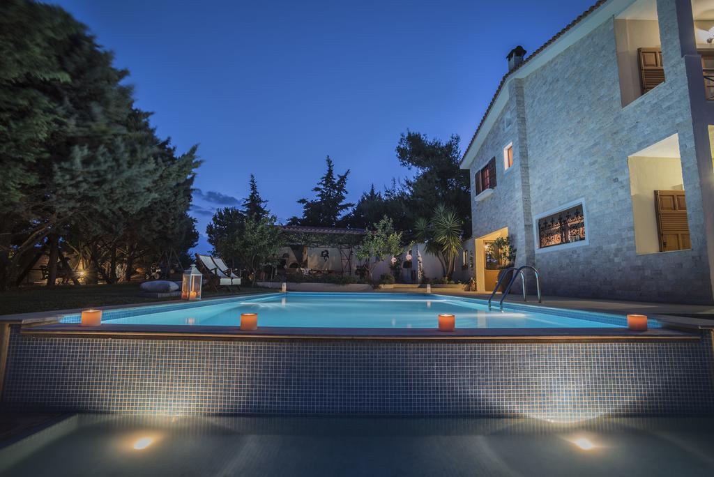 Villa Corina Near The Airport Kouvarás 外观 照片