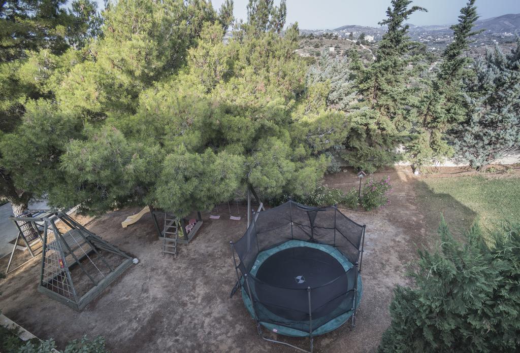 Villa Corina Near The Airport Kouvarás 外观 照片